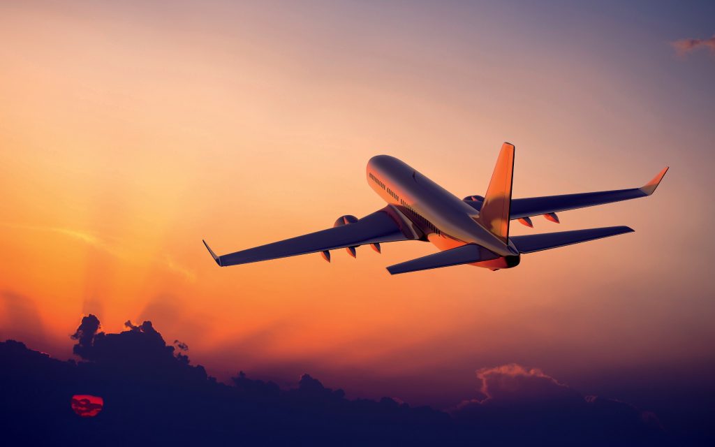 airplanesunset