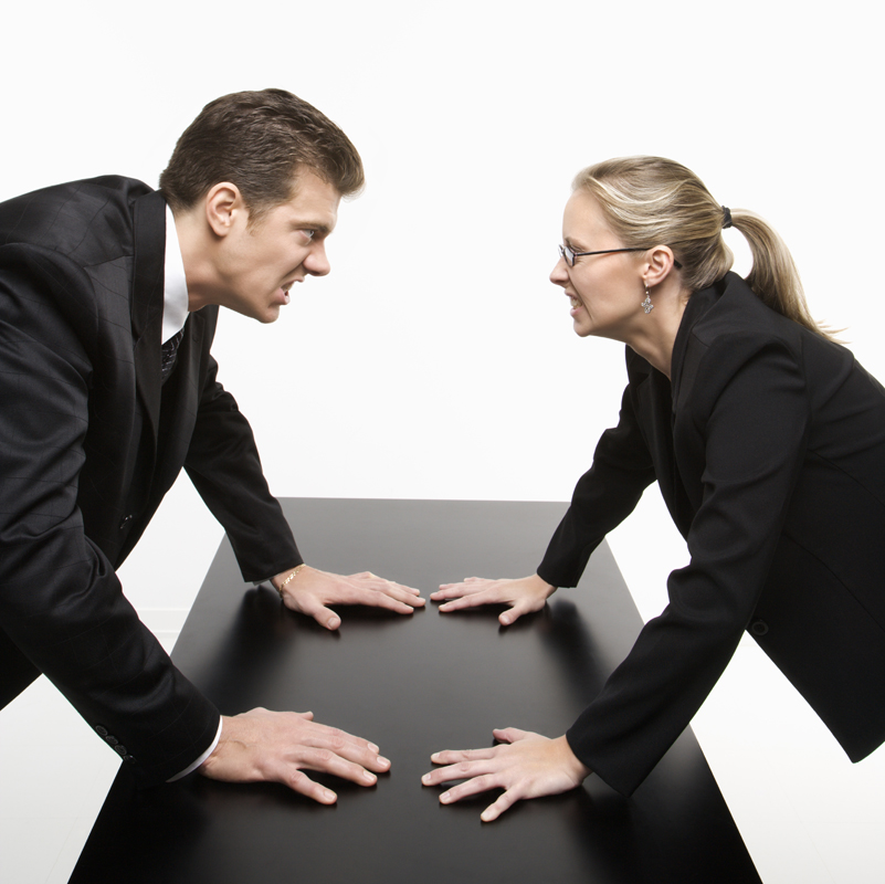 iClipArt-183784- Conflict- Angry Business Couple 1