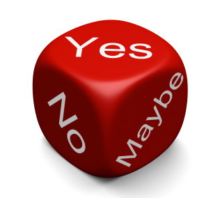Picture of decision dice