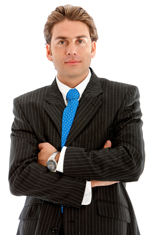 iClipArt-221733- Crossed Arms- Young Businessman 2