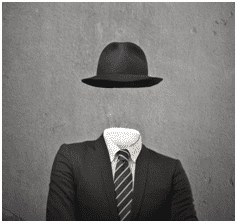 invisible face hat